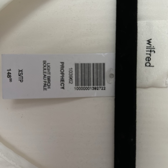 NWT Aritzia Wilfred Prophecy Dress Light Birch XS - Picture 10 of 10